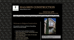 Desktop Screenshot of halgrenconstruction.com